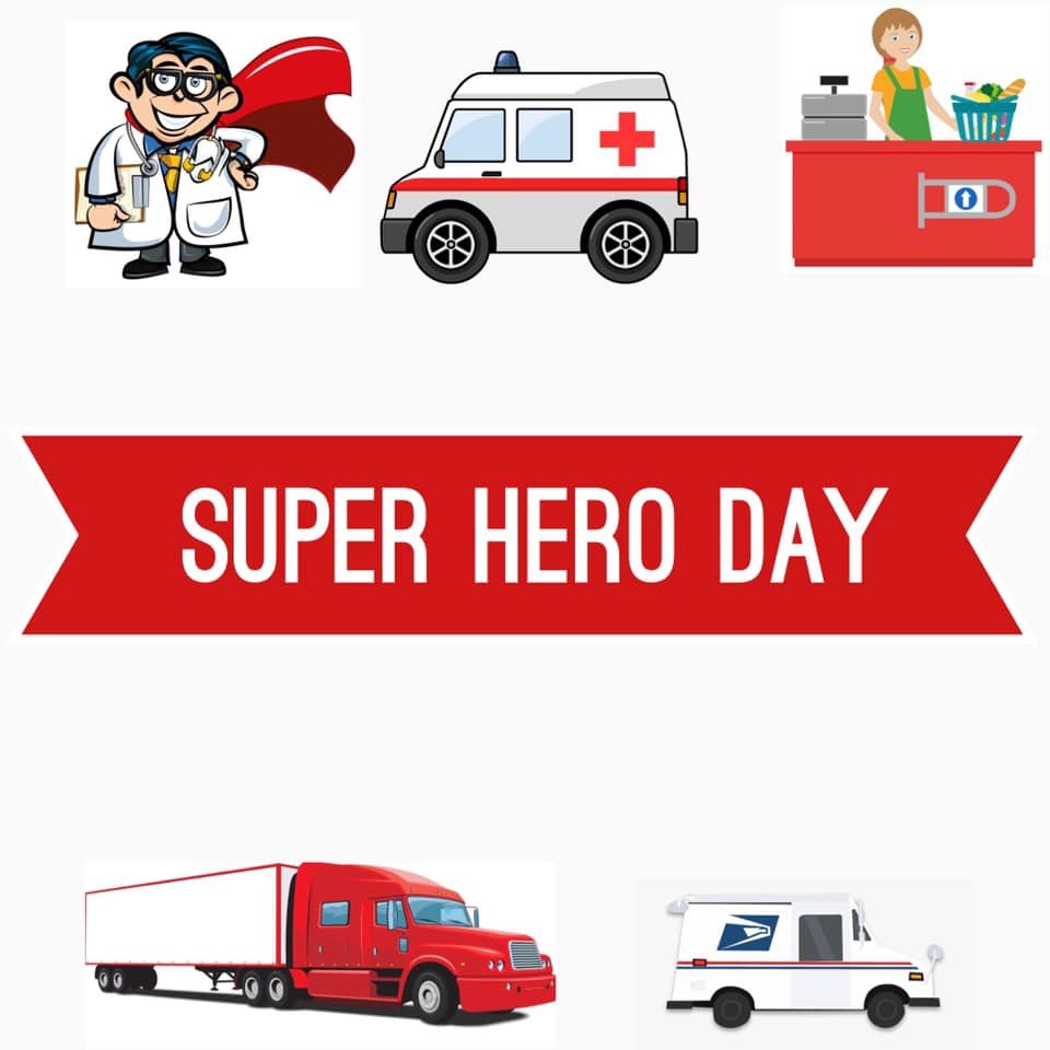 annunciationctk's tweet photo. First day of virtual spirit week - Super hero day! In honor of all of the hospital workers, first responders, grocery workers, and all other essential personnel. https://t.co/dYGRgxD5XG