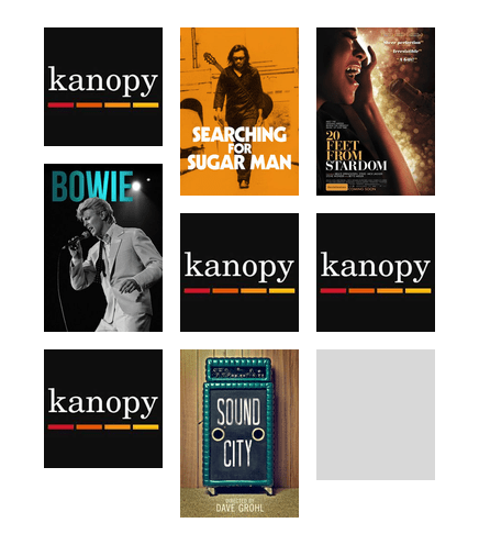 ChristchurchLib's tweet photo. If like music docos this list of Kanopy favourites might be just thing. Stream something tonight... or now.
https://t.co/rTZGeEvgoy ^MT https://t.co/fOjF0M5y5x