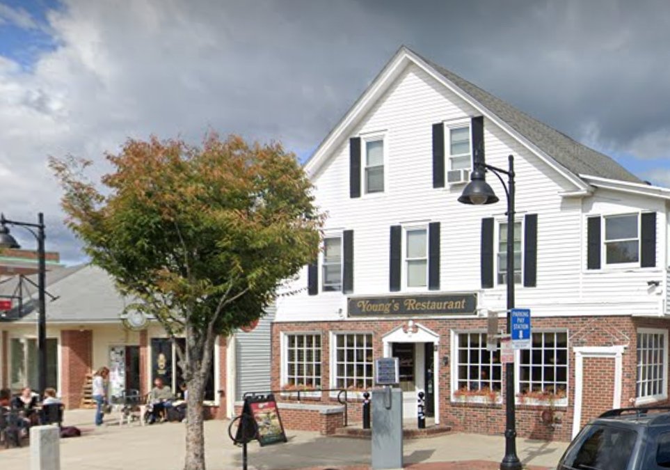 YoungsRestrnt's tweet photo. We miss you all.  As Kenny noted yesterday, be positive and we will get through this - the clouds will lift, and we'll be back better than ever - it's in our history, it's in our tradition, and it's in our blood.

#eatatyoungs #tradition #durhamNH https://t.co/DYAt5N14qh
