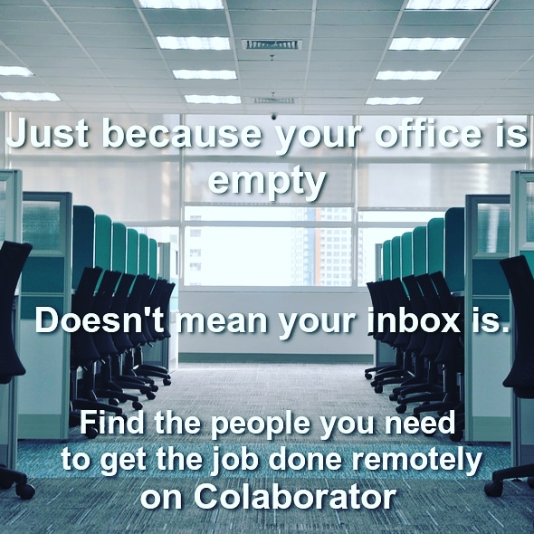 colaboratorPCN's tweet photo. Colaborator can help you source anyone on the credit scroll. 
So whether you're in need of editors, animators, composers, or anything in between, we have your back. (From a safe distance, of course.) https://t.co/2ze94xwBJg