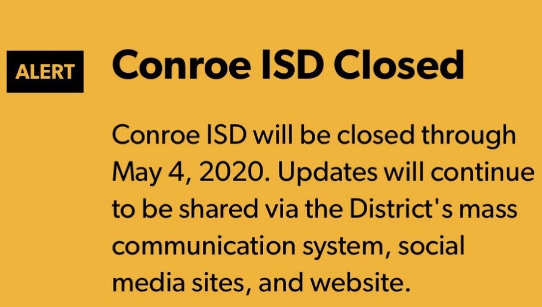 Conroe High School, Conroe ISD tweet media