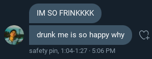 nanda not being able to spell while drunk; a thread