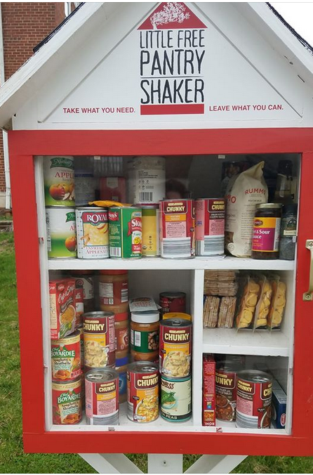 ShakerOnline's tweet photo. The two Little Free Pantries in the City need regular restocking due to a recent surge in usage. Place items in the pantry or nearby donation tubs. Non-perishable items please. Christ Episcopal Church (3445 Warrensville Center Rd.); Heights Christian Church (17300 Van Aken Blvd.) https://t.co/X1qfzdF4mQ