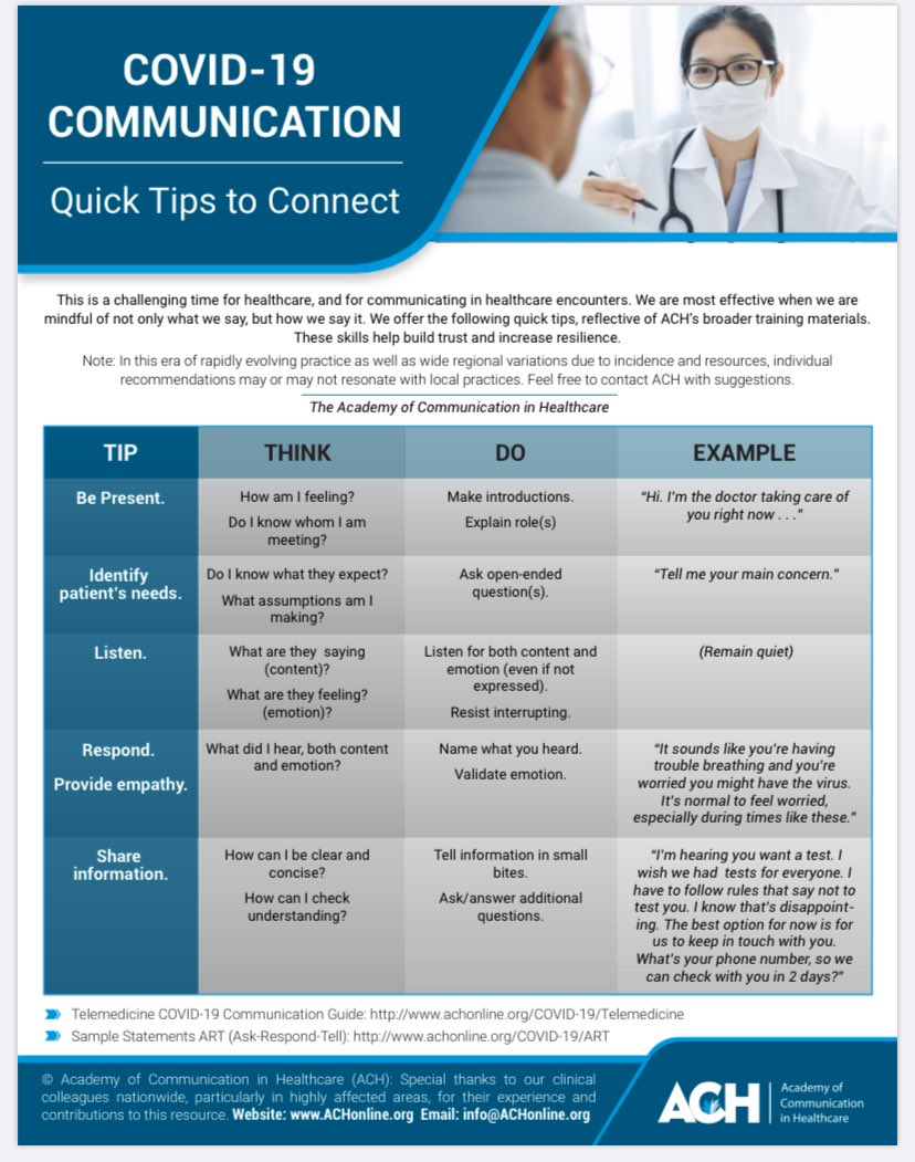 2BHealthyGuru's tweet photo. Quick Tips to Connect from @ACHonline about #COVID19 @ACHEConnect @nche_ache @HIMSS @HIMSS_NCA  https://t.co/zUTWc4zLrt… https://t.co/fLPvBG50nT