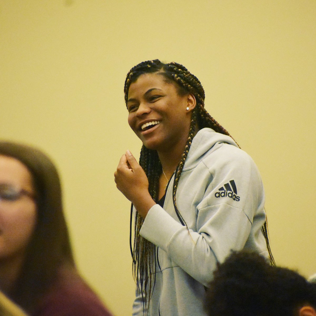 “FCA is a great way to meet up with other believers just like me, it was especially great for me as I was new to college and moved away from my church home. However, WUFCA offered me a new home, in my new home, with Angie and the other athletes.” - Sydney Hunter 
#WinthropFCA
