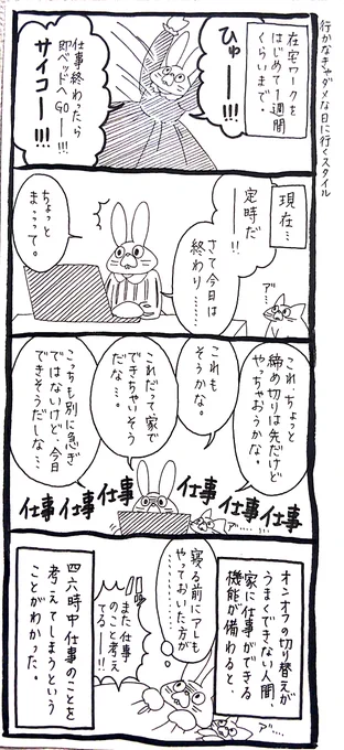 【うさぎ】人に会わねばならぬストレスとどっちが酷か 
