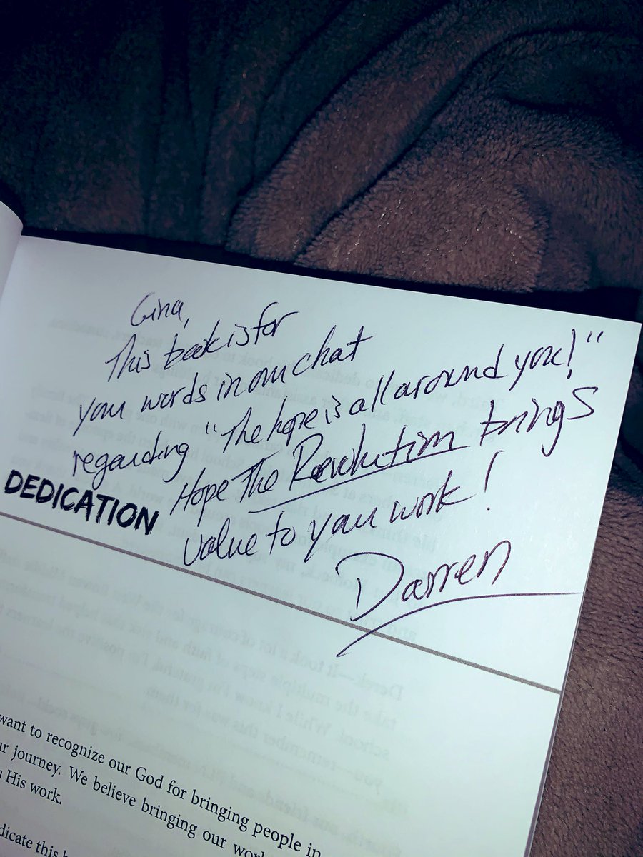 Miss__Sylvester's tweet image. I hate to be the “I neeeverrr win anything” person but, I NEVER WIN ANYTHING! 

Got this baby in the mail today! Thanks a million @dellwein @mccoyderek !! Can’t wait to dive into this #RevoltLAP #SignedBooksAreTheBestBooks