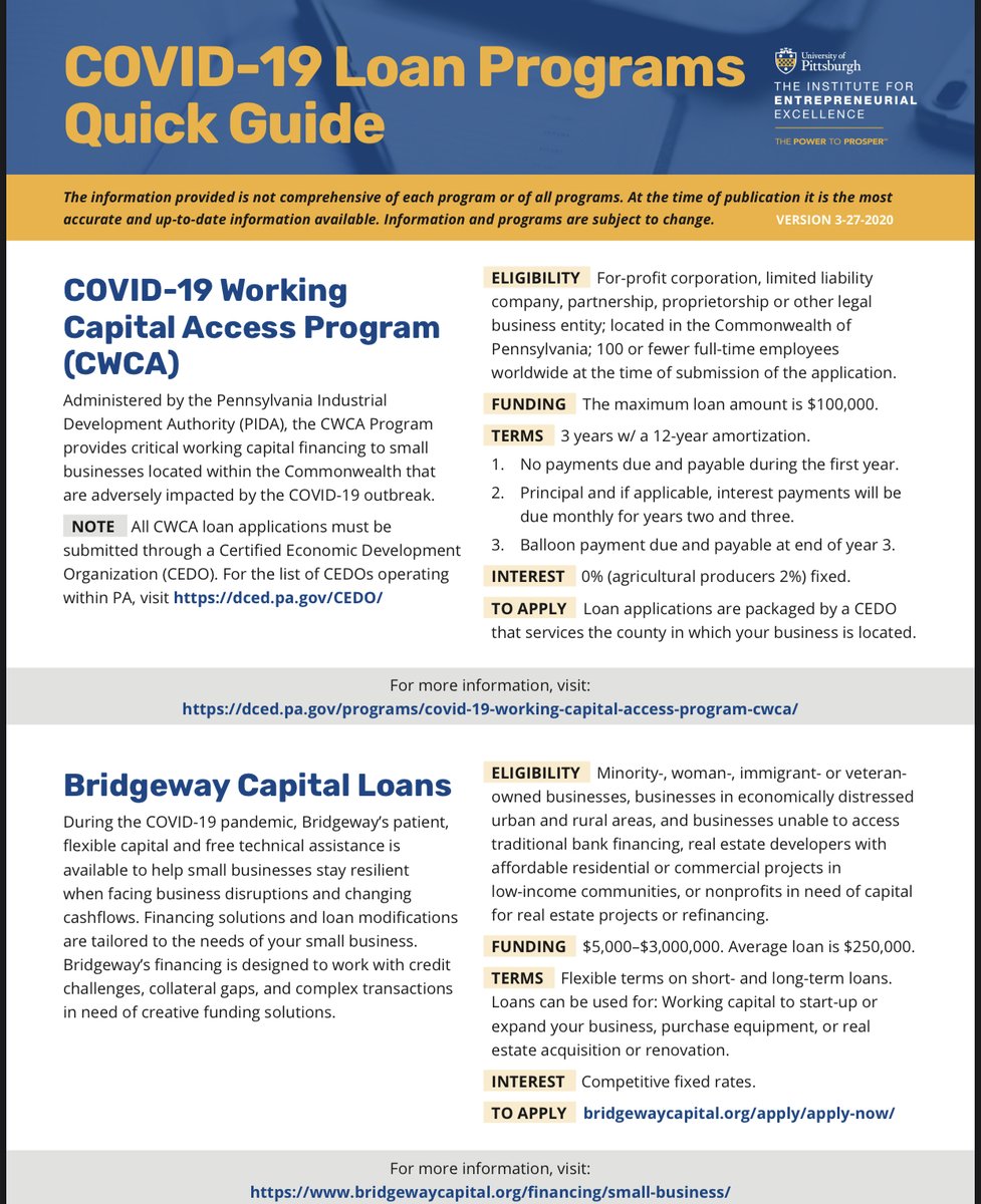 JakeWheatleyPA's tweet photo. Attention business owners, including MWDB businesses - please click on the link below for information on COVID-19 loans, including eligibility, funding and interest terms: 
https://t.co/vWZTCrrCIz https://t.co/T7HC0Oho99