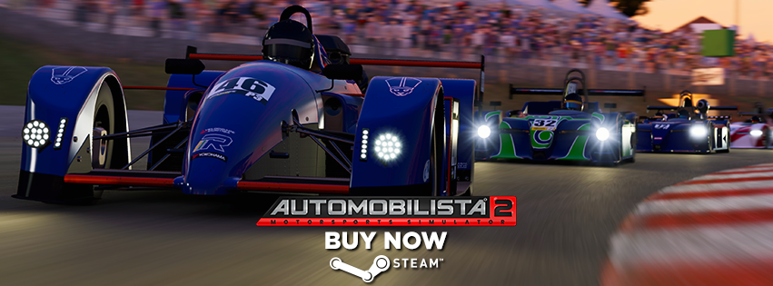 ReizaStudios's tweet photo. Automobilista 2 is out now on Steam Early Access! Check it out here:
https://t.co/K27dvpNOkD https://t.co/E2uhYT0xJb