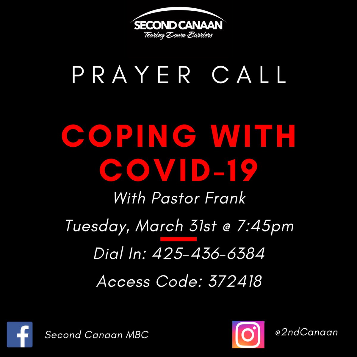 2ndCanaan's tweet photo. TONIGHT! 🙏🏽 https://t.co/EiZdS60eMx