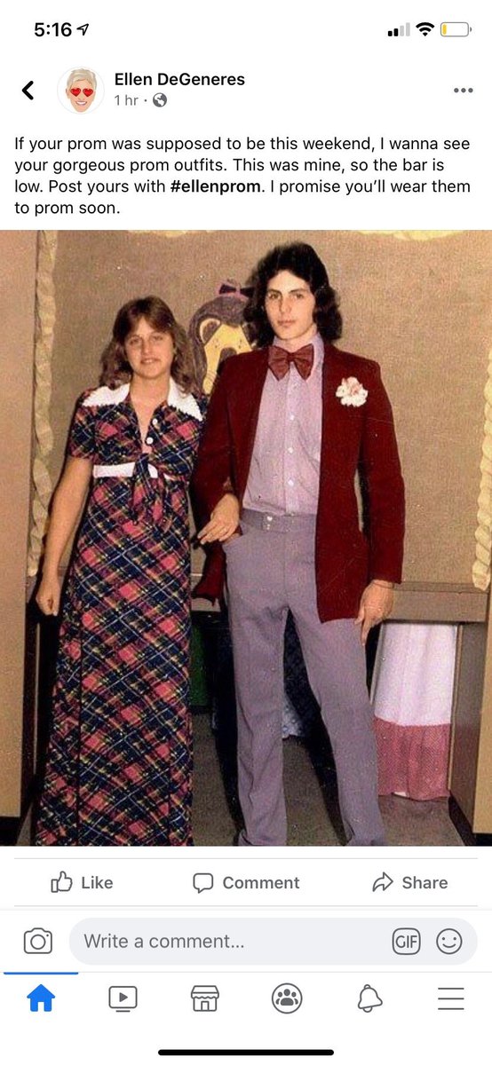 LDecenzi's tweet photo. #ellenprom

CHI senior parents post a picture of our kids Junior Prom along with Ellen DeGeneres' maybe she can help our kids dream come true and still be able to go to their senior prom...#WeCanWeWillWeMust #Classof2020Strong #BornStrong #GraduatingStronger https://t.co/pBGVGBCjtJ