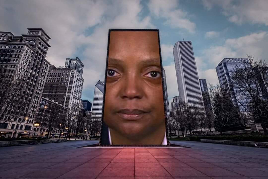 ChiTeacherMemes's tweet photo. Big Sister Lori Lightfoot is watching you.  Now stay yo' ass in the house.
.
.
.
#1984georgeorwell #georgeorwell #whereslightfoot #covid19 #coronavirus #quarantine #bigbrother #bigbrotheriswatchingyou #drmemes #memeology #memeologist @georgeorwell https://t.co/YAXsvdXKjj
