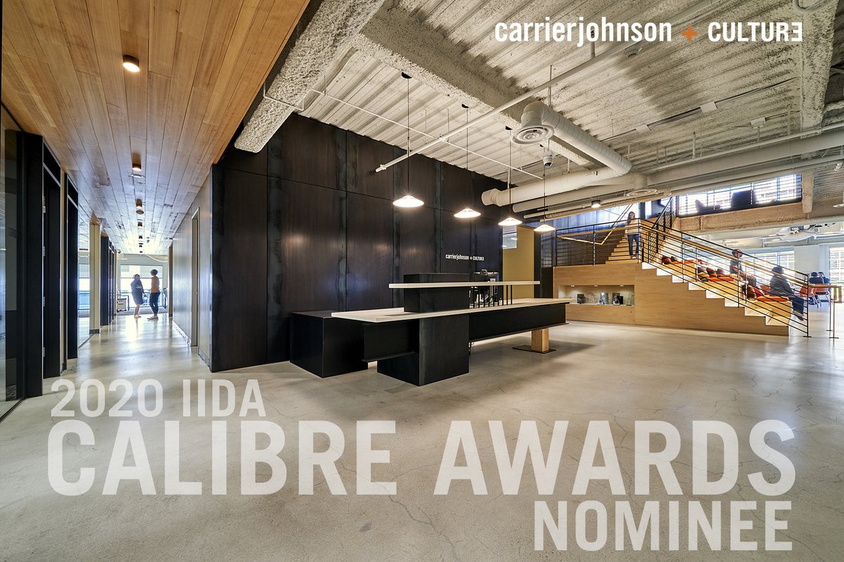 CarrierJohnsonC's tweet photo. Our SD Design Studio was just announced as a nominee for this year’s International Interior Design Association (@IIDASoCal) Calibre Awards, honoring innovation &amp; design excellence!  The event is on August 28th at the Beverly Hilton Hotel. https://t.co/h8U0ekE04S 
📸@studioMAHA https://t.co/MriFQRzZoc