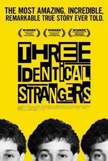 thecarecomplex1's tweet photo. Three Identical Strangers is an amazing documentary to watch, to learn more about the nature vs. nurture topic, especially how it relates to siblings. https://t.co/lSP3fBaloX