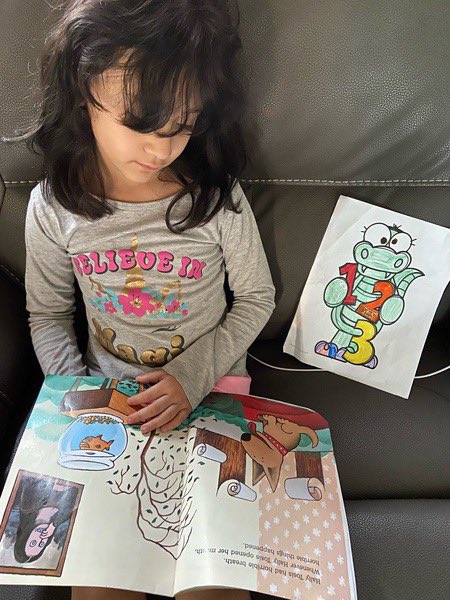 cassie_nipper's tweet photo. Monday’s challenge: read a book and find an animal! #GuildToGreat https://t.co/0TGkIkhusX