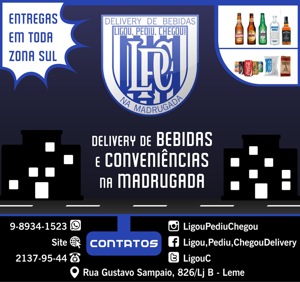 LigouC's tweet photo. Com o LPC você não precisa sair de casa,nós levamos até você muitas Bebidas,Gelo,Conveniências,Carvão e etc...
.
(21)9-8934-15-23 ou (21)2137-9544 .
.
#LigouPediuChegou #DeliveryRJ #Bebidas #Conveniencias #Gelo #ZonaSulRJ #Catete #Botafogo #Urca #Leme #Leblon #Gavea #JdBotanico https://t.co/jWyBlCI1X3