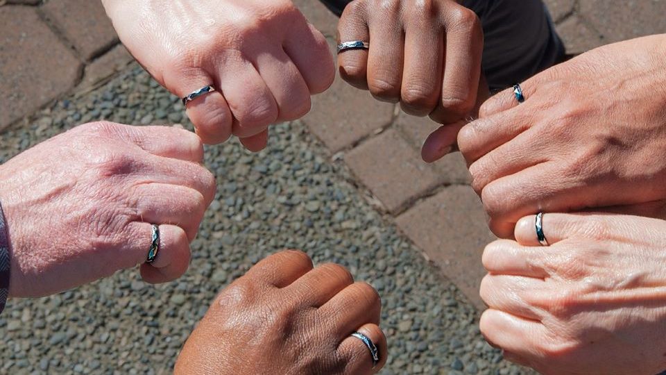 in Bearbeitung Nabe Lager iron ring ich werde stark sein Ältere ins Exil