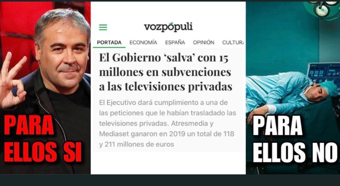 Princese_Six's tweet photo. #TierraDeNadie6
Despierten 
Piensen
Hospitales sin respiradores...
¿Prefieren TV ?
¿O prefieren salvar vidas? https://t.co/sVFeamwVpL