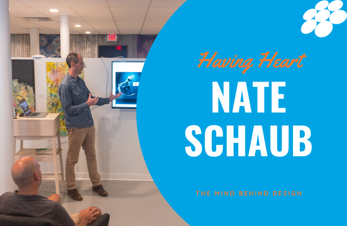 beaufortdigital's tweet photo. Our latest Leadership Profile features the mindful and talented Nate Schaub, founder of Mindflint and now Chief Creative Officer of SmarterChaos. Get to know Nate, who knows about Having Heart. https://t.co/EqkG4o1I5M https://t.co/iuMpmCaMnY
