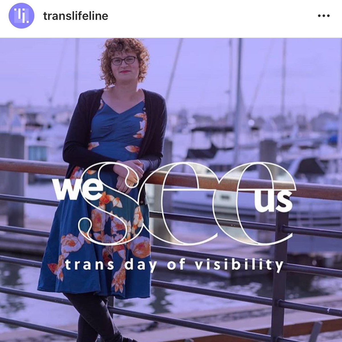 Aldiglo's tweet photo. Please check out @TransLifeline Insta for amazing stories of amazing people! https://t.co/CCahVPir24 #TDOV #translifeline #WeSeeUs #TransDayOfVisbility https://t.co/cXSFpFekbb