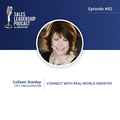On today's episode of the Sales Leadership podcast, I talk with <a href="/EiSelling/">Colleen Stanley</a> about how #empathy will help #sales leaders connect with their sales teams in these difficult times.

Listen to the conversation here: ter.li/9xqgbj #leadership