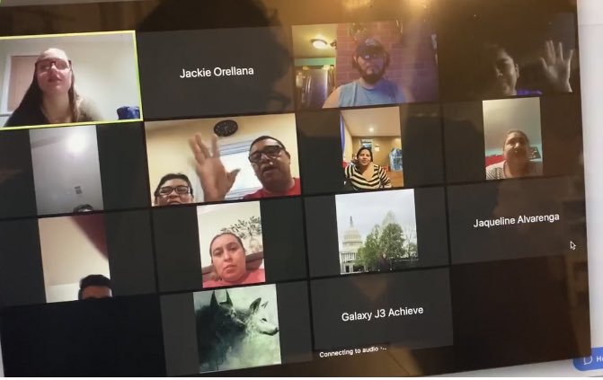 Community is not just a physical space, it is the connections! Tonight we launched our first virtual @THELAYC parent English classes; Parent engagement and community are more important now then ever! #engaged #connected #pgcpsproud <a href="/UWNCA/">United Way NCA</a> <a href="/MdPublicSchools/">Maryland State Department of Education</a> <a href="/jackielorellana/">Jackie Orellana</a>