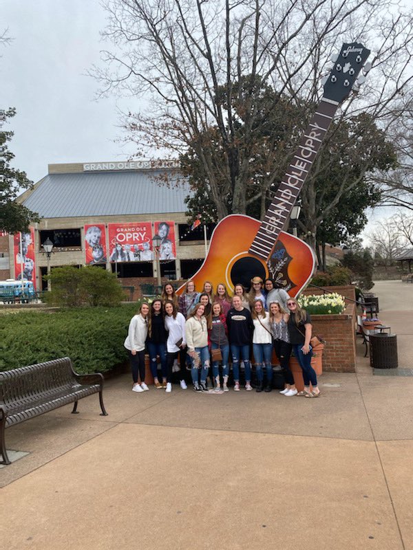 BCEaglesWLax's tweet photo. Teammate Tuesday and throwback to this past Spring Break in Nashville! ❤️ #missingthesquad https://t.co/qobiEAHdD4