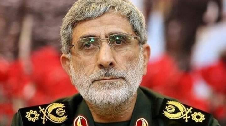 Iraq2Alosh's tweet photo. #عاجل
مقتل قائد الحرس الثوري الإيراني 
"إسماعيل قاآني" بالضربات الجوية في سوريا .بالقرب من حمص https://t.co/i7vhnmmftR