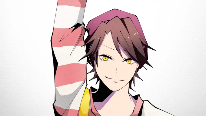 #我々だチャンネル開設祝四周年
自分の方でも…!おめでとうございます!
合作に参加した絵で失礼します〜!! 
