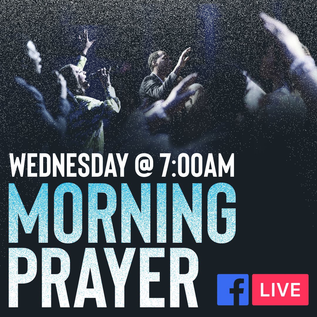 CityChurchno's tweet photo. Don't forget to join us tomorrow for Morning Prayer!! We are going LIVE on Facebook at 7:00am. Join us for a time of prayer and intercession for our city, nation, and world. We can't wait to meet you there (virtually 💻 ). #citychurchnola https://t.co/mj5h0MRJ0N