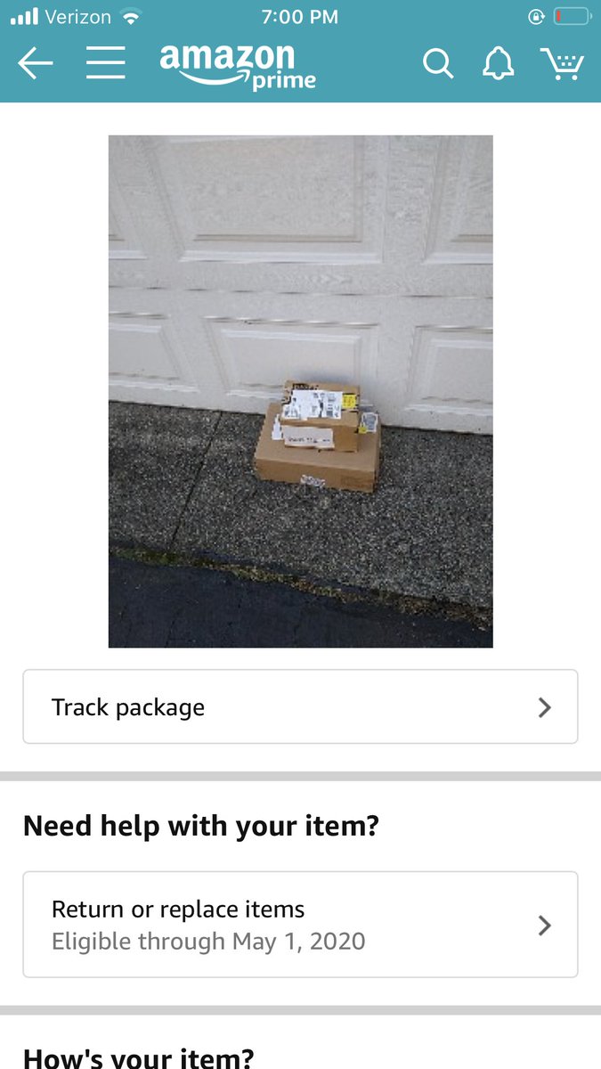 Morazons. This is not a “back porch”. It is a garage door. Cars drive out of it. Packages get smashed. Understand?