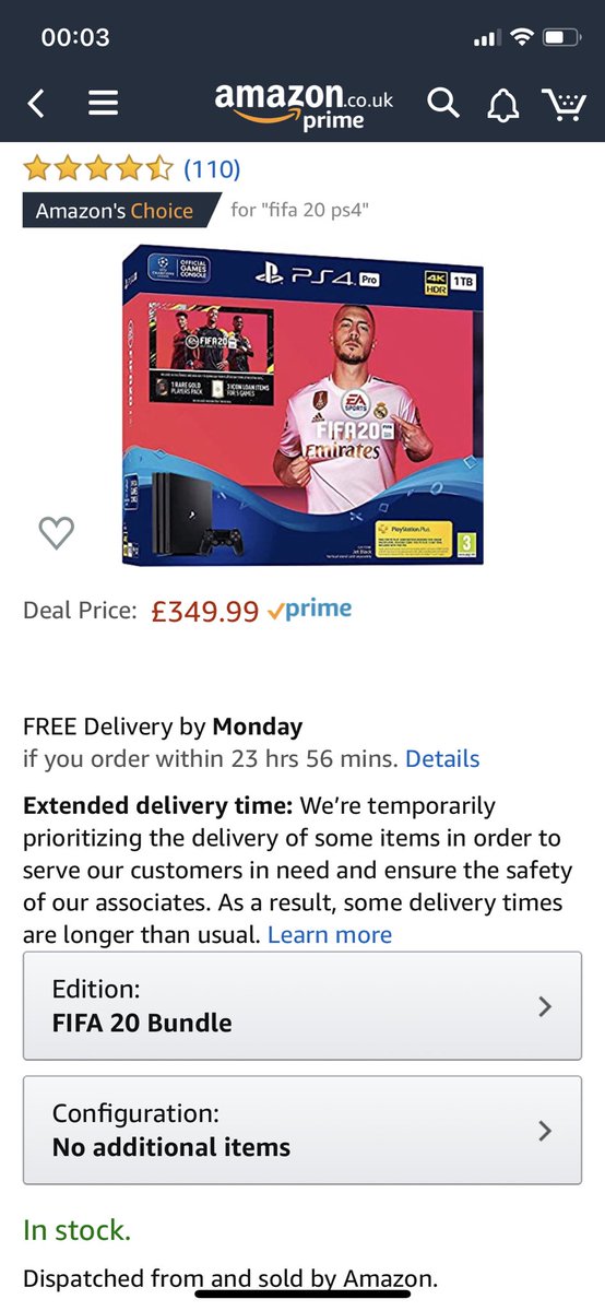 Dan24spurs's tweet photo. @AmazonHelp https://t.co/6GU1PKMMO6