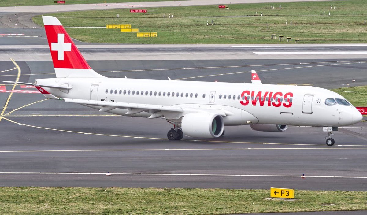 TVYildiz's tweet photo. @FlySWISS A220-300 after landing at Düsseldorf Airport
—————————
#planespotting #swiss #lufthansagroup #cs200 #a220 #airbus #bombardier #airplane #aviation #düsseldorfairport #plane #planespotter #aviationfanatic #aircraftphotography #afterlanding #flyswiss #swissairline https://t.co/OmNoKdg79W