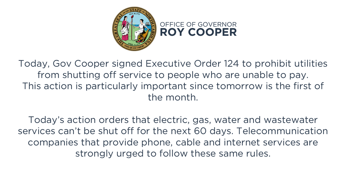 NC_Governor's tweet photo. https://t.co/bDg1lNH4oE