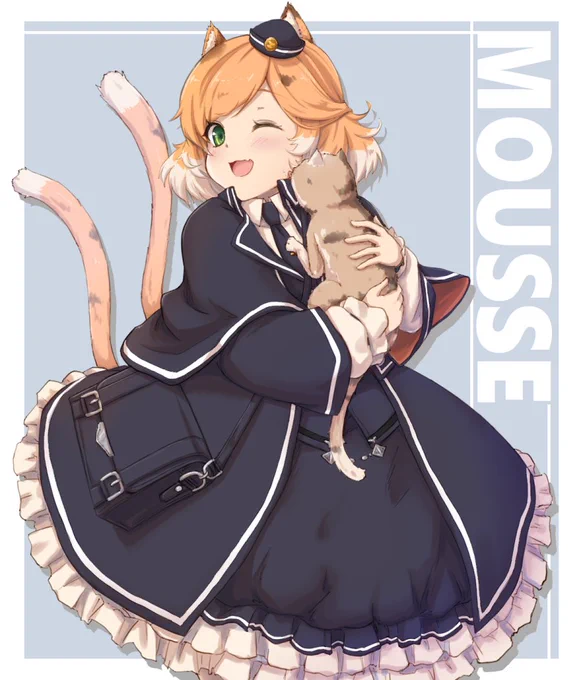 ムースちゃん塗りました。
モフモフprpr?
#アークナイツ 
#Arknights #明日方舟 