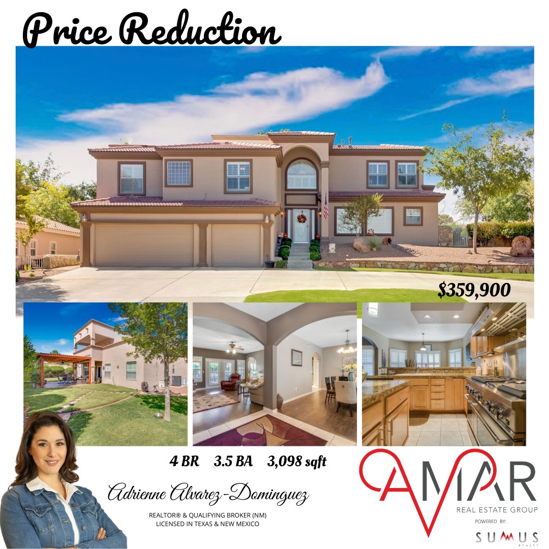 AdrienneAlvarez's tweet photo. 😎 (3D Glasses Not Required...) 😎
CHECK OUT THE NEW 3D TOUR ON THIS JUST REDUCED HOME IN SANTA TERESA! 
130 Cherry Hill Lane, 88008: Now just $359,900!
https://t.co/GhikH4Jr5i https://t.co/ONVZSM53YH