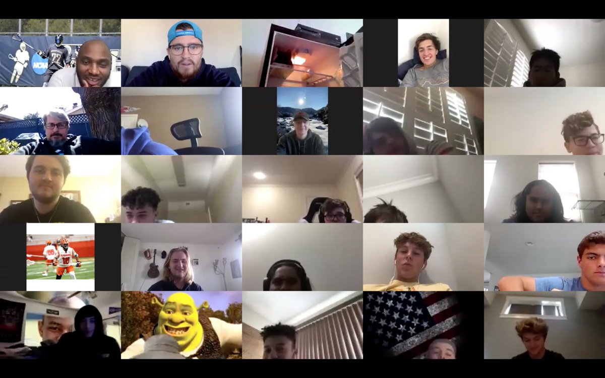 Virtual team lunch meeting today, had a great time connecting with one another and supporting each other during this unique time #WEoverme