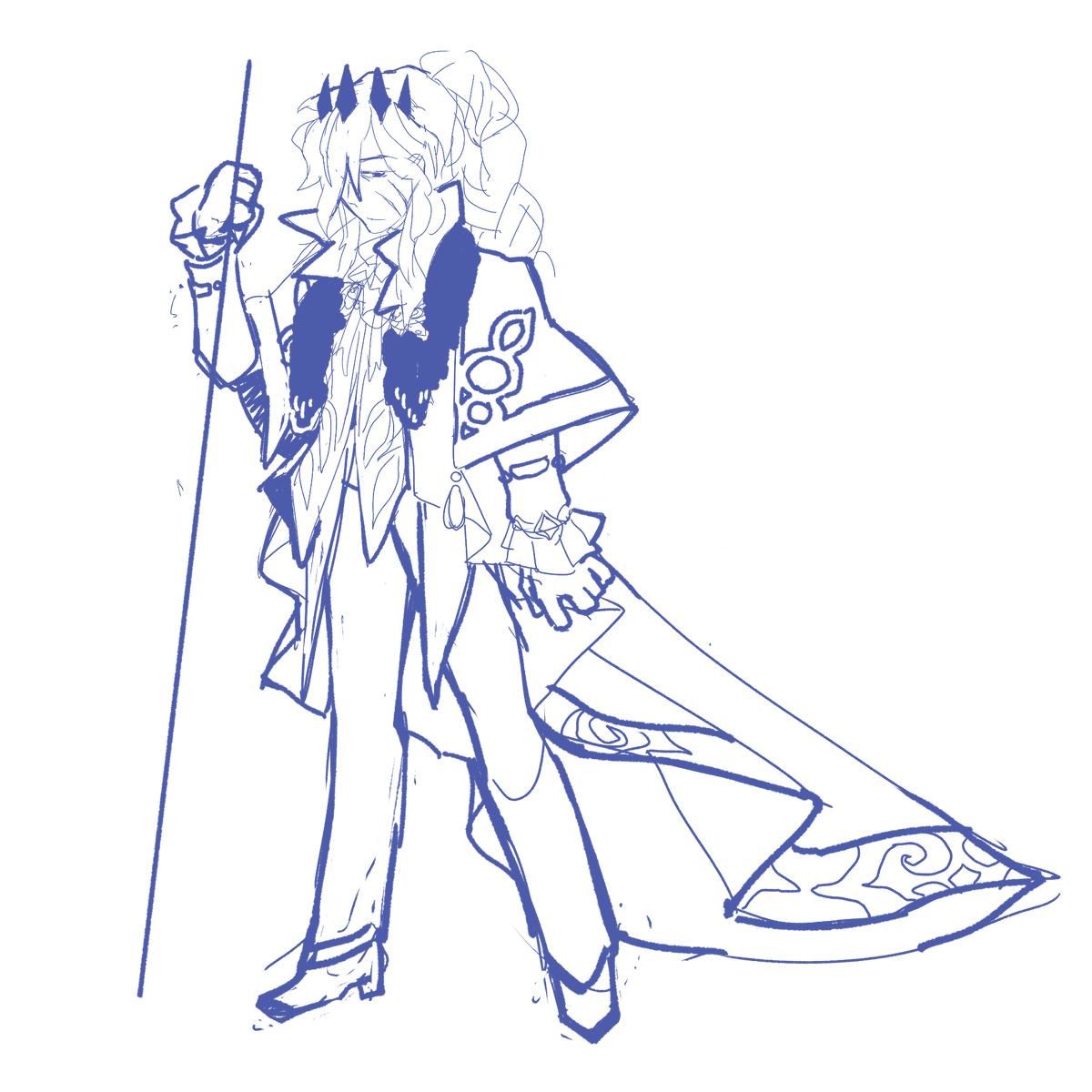 JudithanCouture's tweet photo. More art for #Lordless, Riot possessed, and the King of Duskridge. https://t.co/rqvArqrtb4
