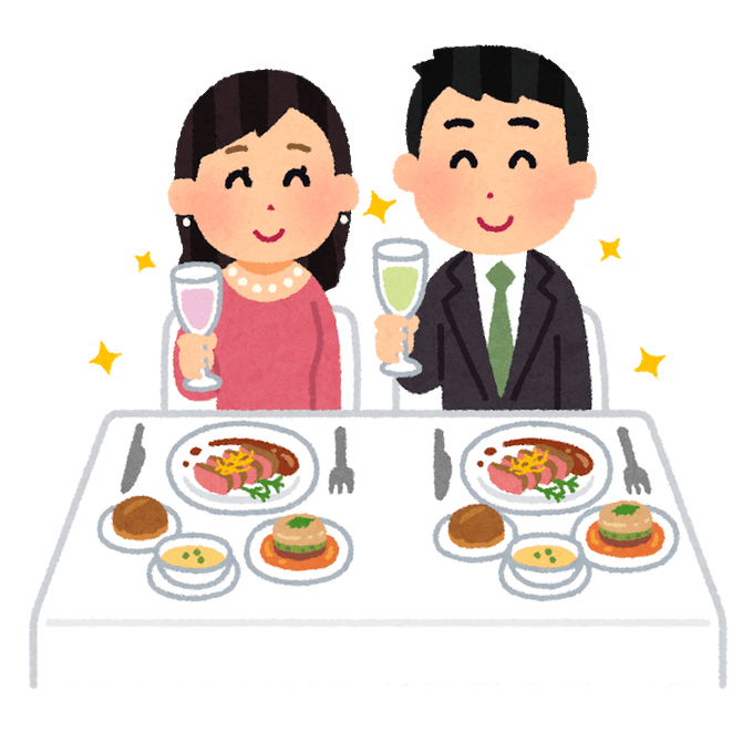 高級レストランのtwitterイラスト検索結果