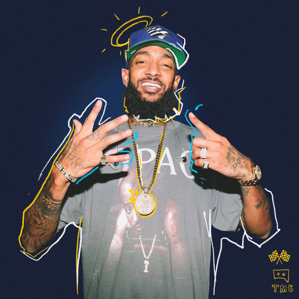 Long Live Nip. #TMC #RIPNipseyHussle 🏁