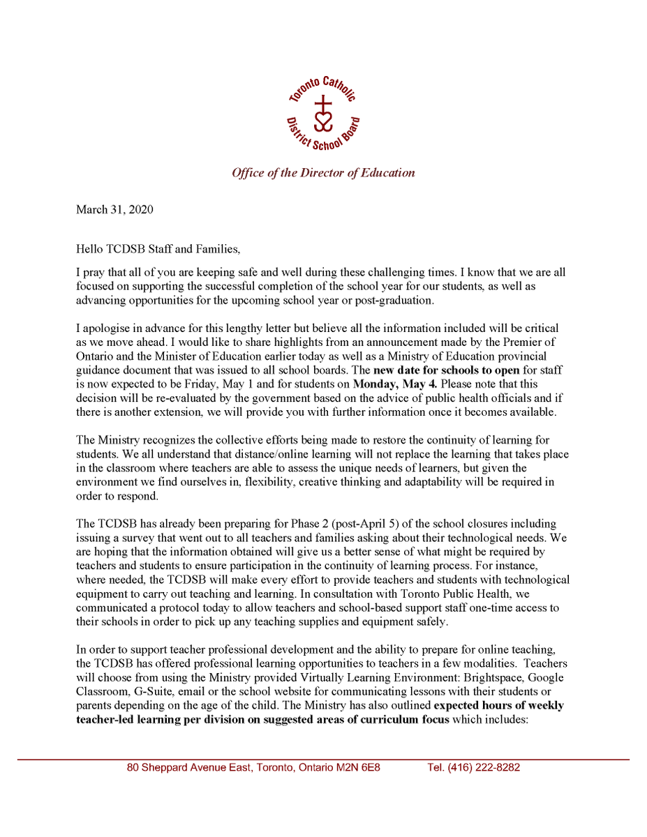 Toronto Catholic District School Board (@TCDSB) 's Twitter ... Toronto Catholic District School Board (@TCDSB) 's Twitter ... - 927 x 1200 png 394kB