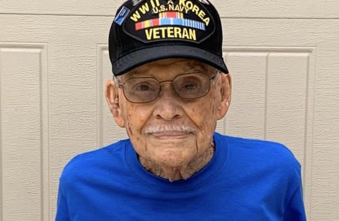 SoldiersWhisper's tweet image. “This is my grandfather, Chester. He’s 100 years young today. He lost his wife of 69 years five days ago. Please help us celebrate. Thank you for helping us celebrate this milestone!” - Marissa Gross #100years #WWII #milestone #Birthday 🎉
