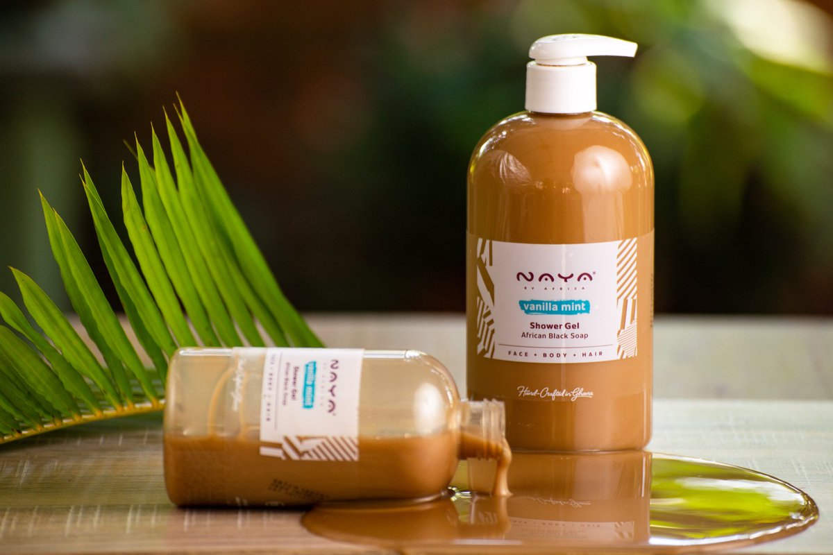 nayankah's tweet photo. @shattawalegh African Black Soap(Alata Samina) Shower Gel, Shea Butter Fusions, Body Oils, Scrubs @Nayabyafrica #handcraftedinGhana https://t.co/O3s5cazHT8