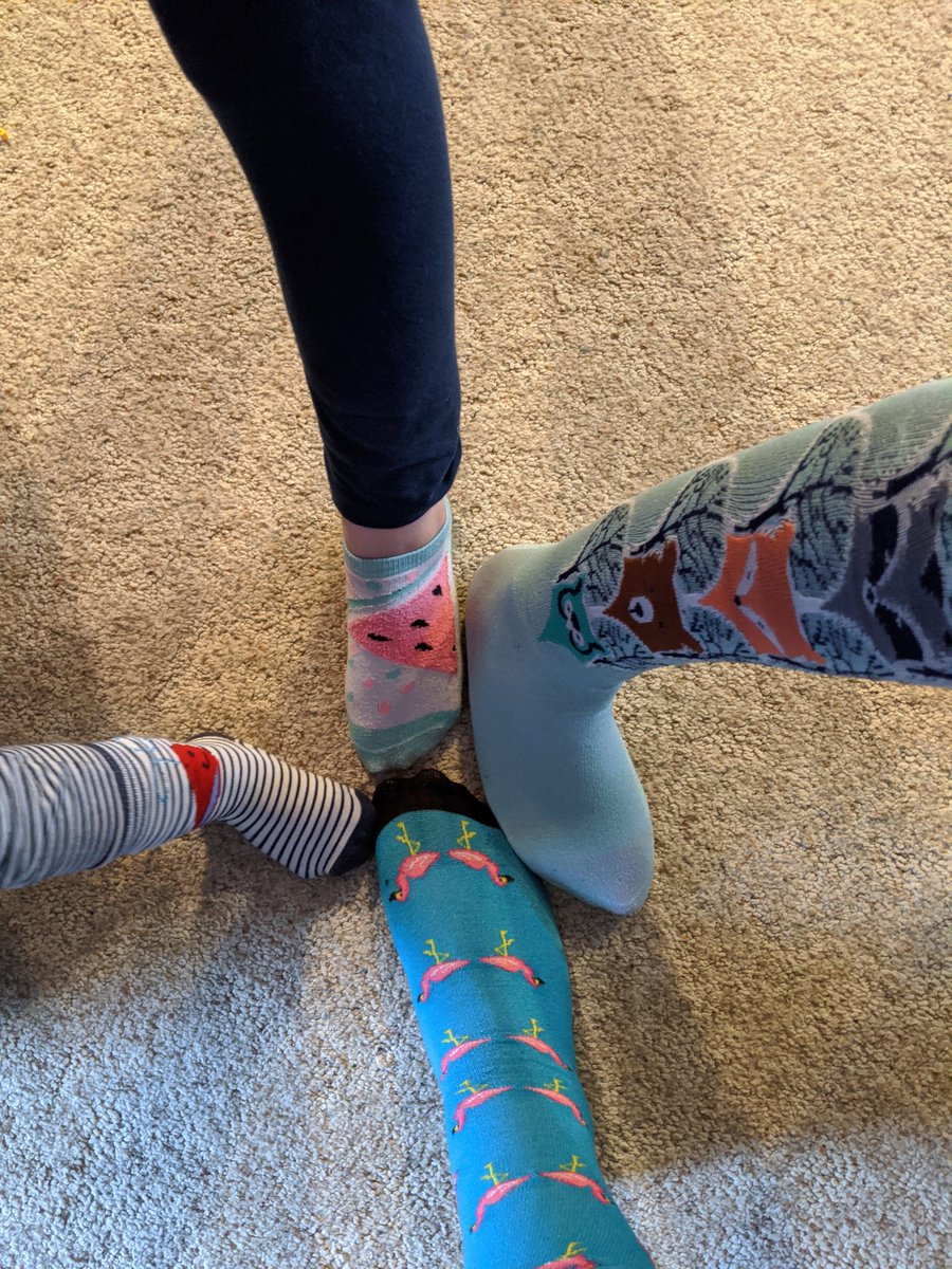 Crazy sock day in full swing over here.
#FSDVirtualSpiritWeek 
<a href="/pretzelpridenet/">Pretzel Pride Network</a> <a href="/FSD145/">FSD145</a> @swimfastcoach <a href="/AVID4College/">AVID</a> <a href="/AVIDMWStates/">AVID Heartland</a>