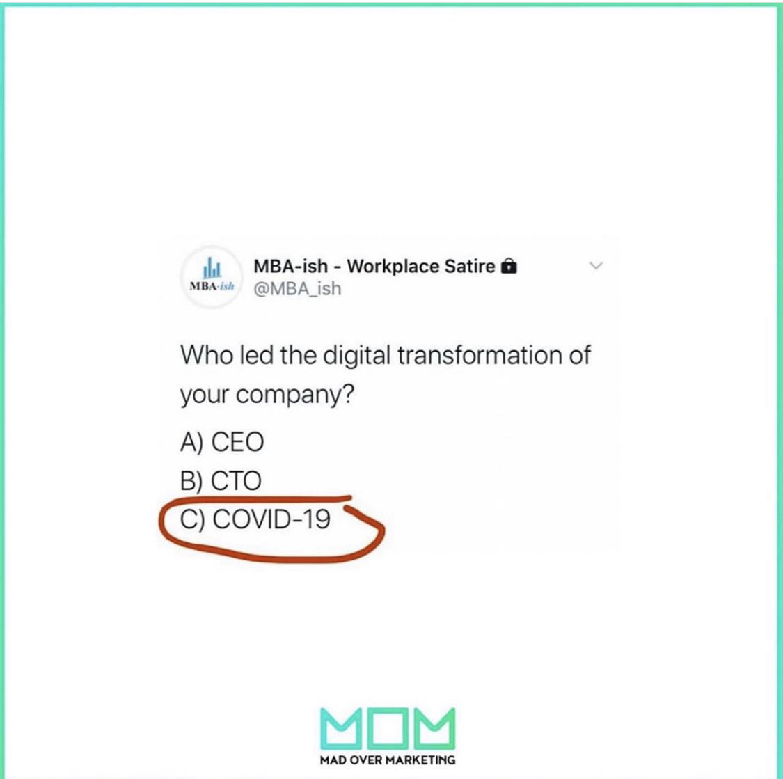 PlanetShauna's tweet image. When they said they couldn’t...but now they have no choice #DigitalTransformation #ForcedInnovation