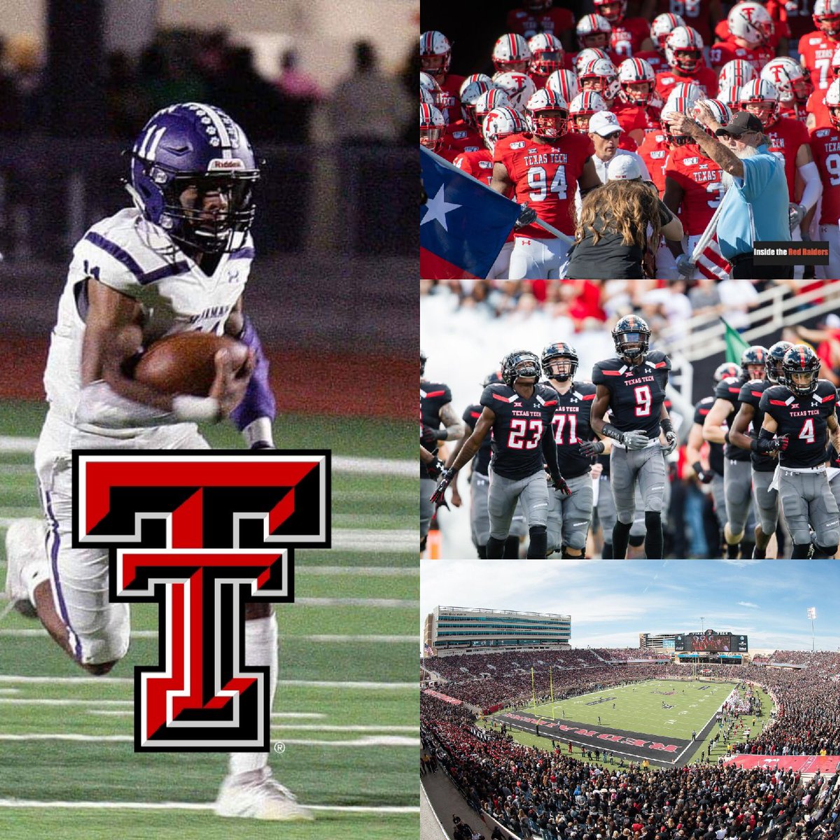 BrenenThompson_'s tweet photo. Very thankful and blessed to receive my 7th offer from Texas Tech University‼️ @CoachdjCheetah @coachlukewells | @WittenAaron @806hssc @series_legend @simplyCoachO  #AGTG #GunsUp https://t.co/0uJ8xyxJOn
