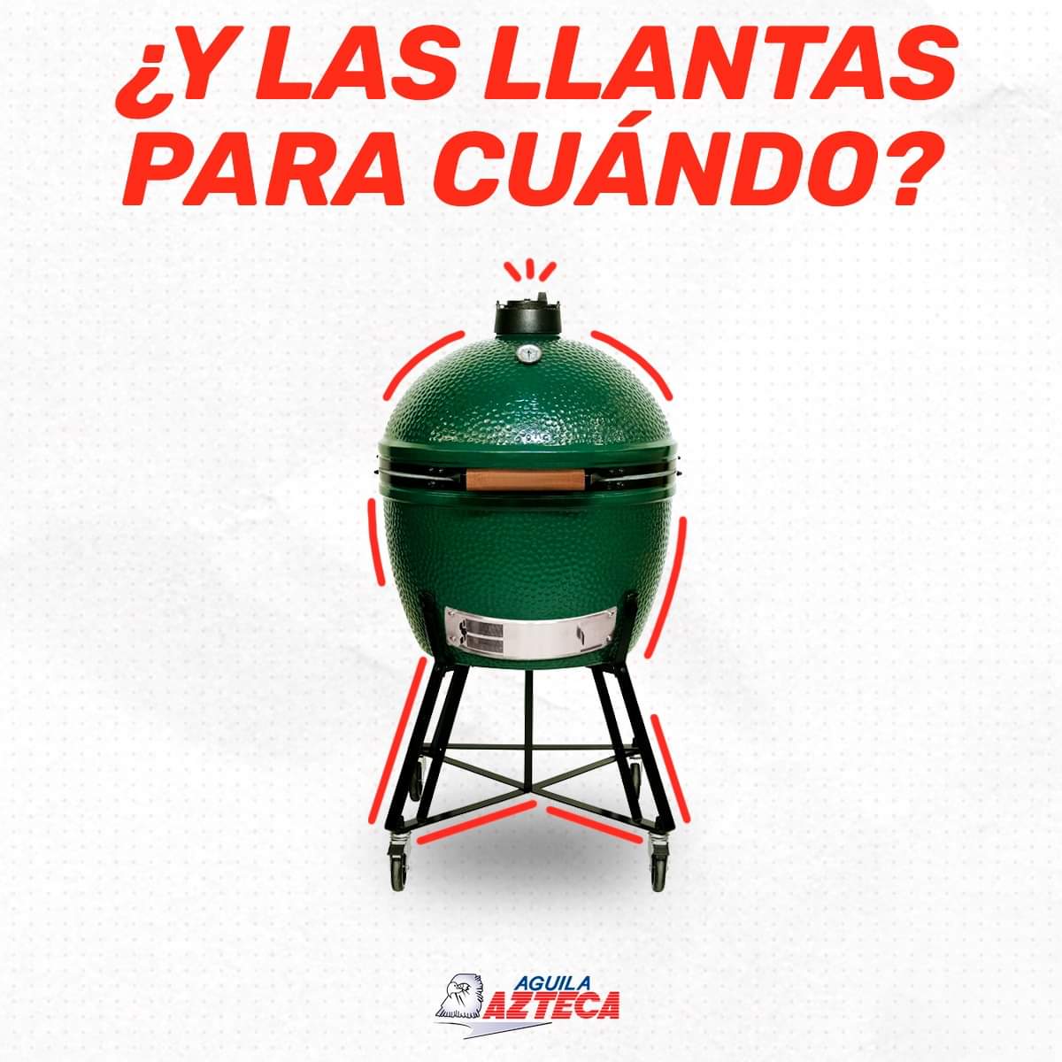 La carne asada sabe igual en un asador de la carnicería a en uno muy nice 🥩.

No lo decimos nosotros, lo dice la ciencia regia🤠 
Si te quieres lucir, lúcete, pero con tus llantas, esas si las usas todos los días.

#YLasLlantasParaCuando #ÁguilaAzteca #AAtires #Tires