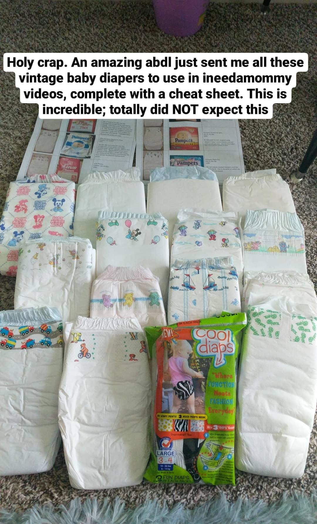 plastic pampers