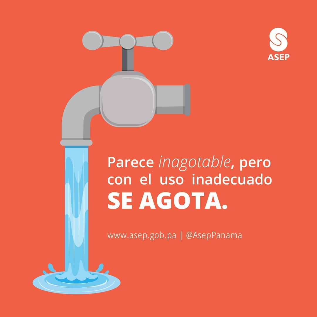 AsepPanama's tweet photo. [ 🚰 ] Parece inagotable 💧 verdad, pero sabías que con el uso y derroche se agota... ¡Cerremos el grifo! Utiliza el agua potable de forma responsable
#ProtégetePanamá
#QuédateEnCasa
#COVIDー19 https://t.co/fVASH1axa0