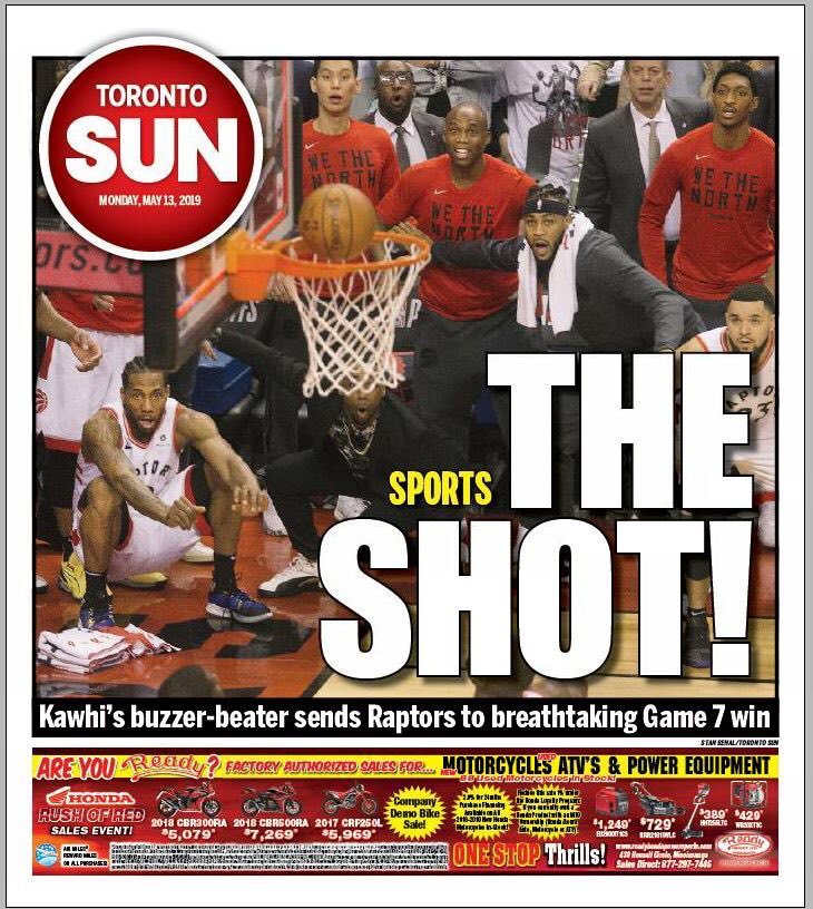 I knew the <a href="/Raptors/">Toronto Raptors</a> at a shot in this game on TV. Actually, the shot as captured by my colleague, the one and only <a href="/StanBehalPhoto/">Stan Behal</a>